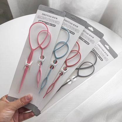 Special Kidsren's Hair Puller for Braiding Hair, Tying Hair, Combing Hair, Digging Hair, Piercing Hair Styling Tool - image 2