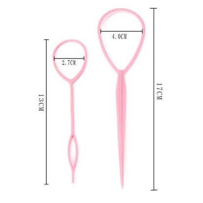 Special Kidsren's Hair Puller for Braiding Hair, Tying Hair, Combing Hair, Digging Hair, Piercing Hair Styling Tool - image 4