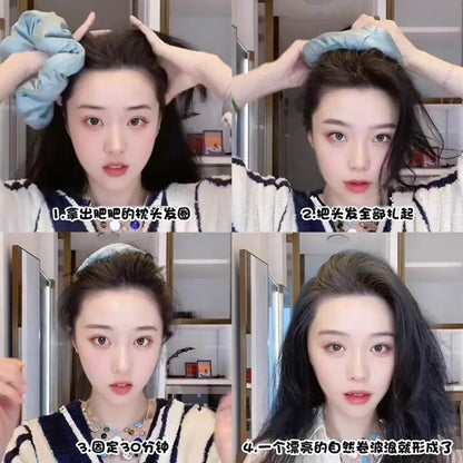 Korean-Style Silk Hair Tie Oversized Scrunchie for Women 2025 High Bun Elegant Non-Damaging Hair Rope - image 2