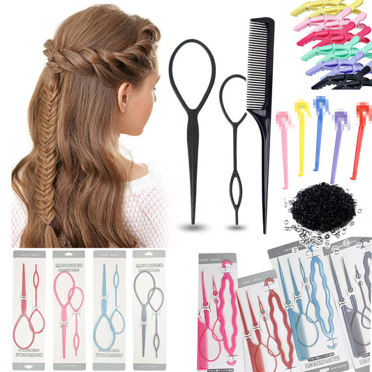 Children's Hair Twig Twig Twig Tool Portable Hair Twig Twig Twig Twig Twig suit - image 1