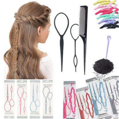 Children's Hair Twig Twig Twig Tool Portable Hair Twig Twig Twig Twig Twig suit - image 5
