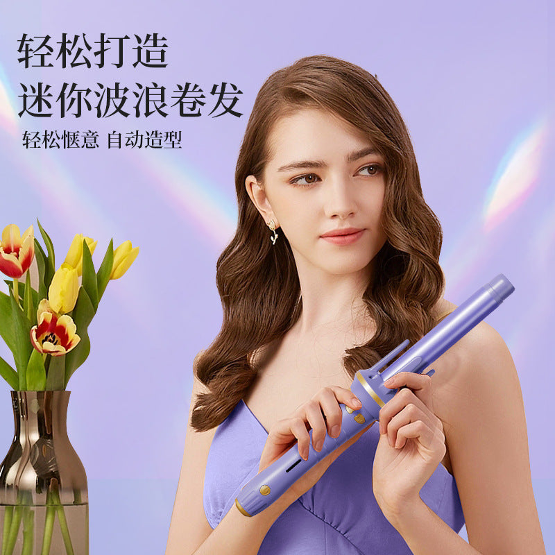 Automatic hair curler electric dormitory home girl Big Wave electric rotating natural hair curler curly hair artifact - image 3