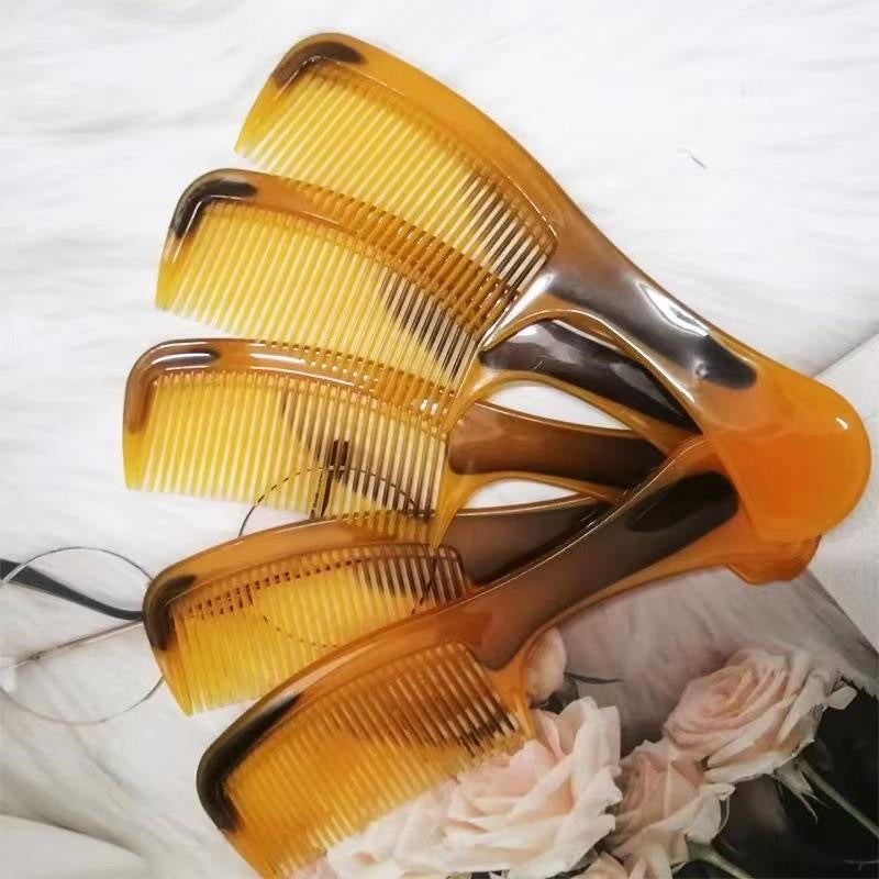 Anti-static beef tendon comb thickened extra large household wide tooth dense tooth women's special long hair comb folding constantly durable - image 3