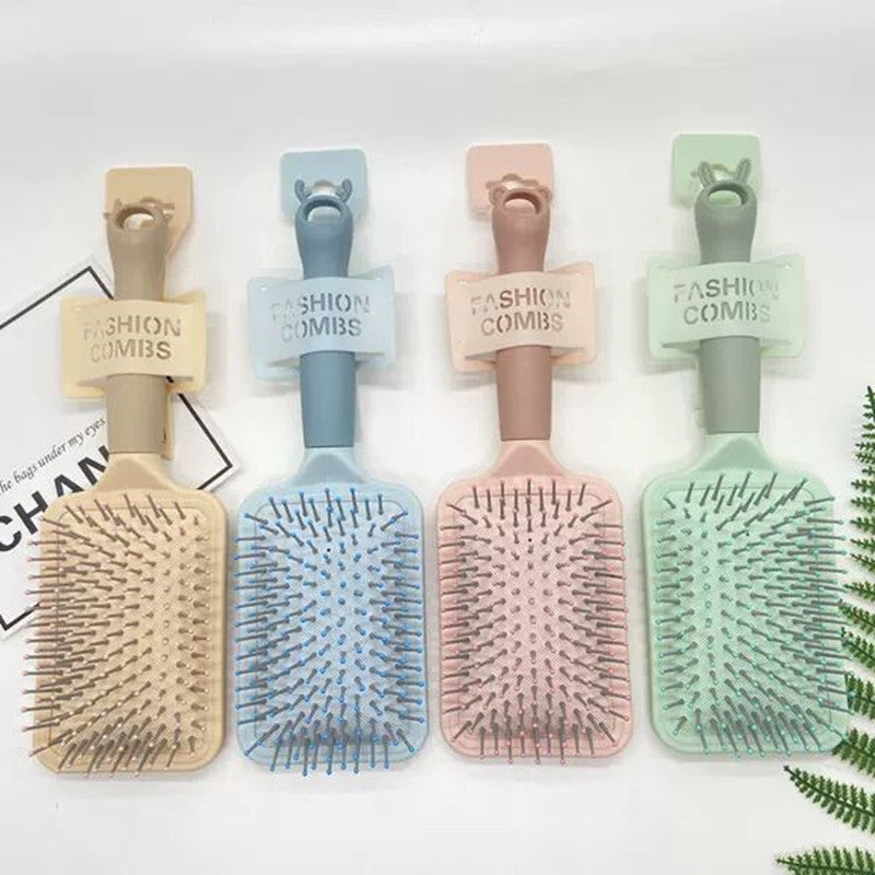 Hairdressing Curling Comb Mousse Round Roller Comb Non-slip Handle Roller Comb/styling Comb Massage Anti-static Curly Hair - image 5