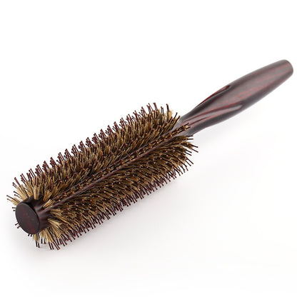 Direct supply of large long professional comb cylinder curly hair comb mane inner buckle blow hair styling roll comb wholesale - image 5