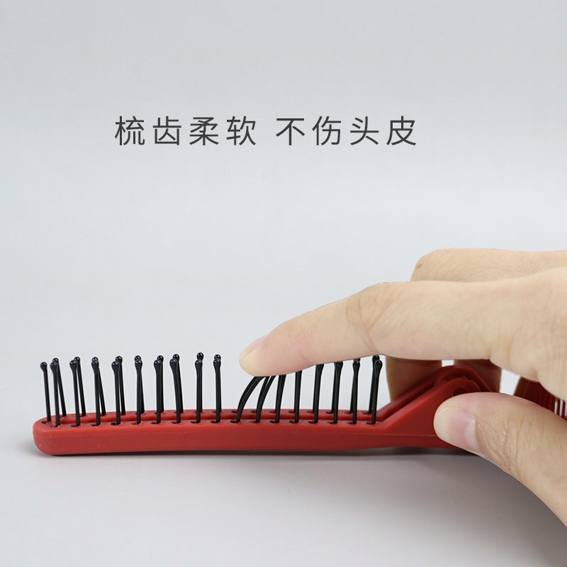 Children's folding comb baby girl pattern braid hair does not hurt the little princess braid tool distribution line special - image 2