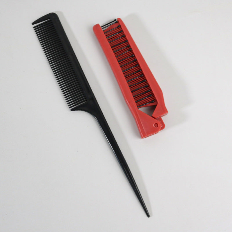 Children's folding comb baby girl pattern braid hair does not hurt the little princess braid tool distribution line special - image 4