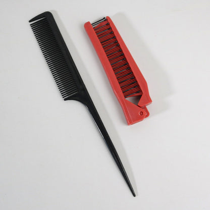 Children's folding comb baby girl pattern braid hair does not hurt the little princess braid tool distribution line special - image 4