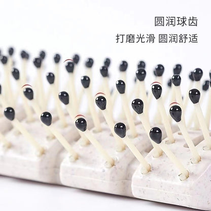 Hair Salon Scratching Comb Fluffy Internet Celebrity Rib Comb Men's Big Back Hair Stylist Special Styling Comb Massage Curling Comb - image 2
