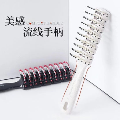 Hair Salon Scratching Comb Fluffy Internet Celebrity Rib Comb Men's Big Back Hair Stylist Special Styling Comb Massage Curling Comb - image 4