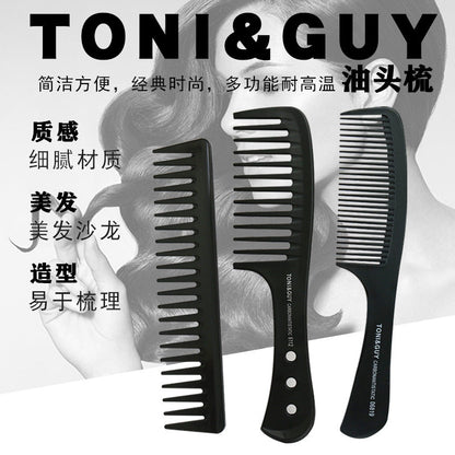 Big Tooth Comb Women's Curly Hair Comb Household Wide Tooth Electrostatic Hairdressing Tool Anti-Big Curly Long Hair Wet Hair Straight Hair Comb without Knottin - image 2
