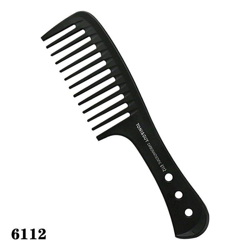 Big Tooth Comb Women's Curly Hair Comb Household Wide Tooth Electrostatic Hairdressing Tool Anti-Big Curly Long Hair Wet Hair Straight Hair Comb without Knottin - image 4