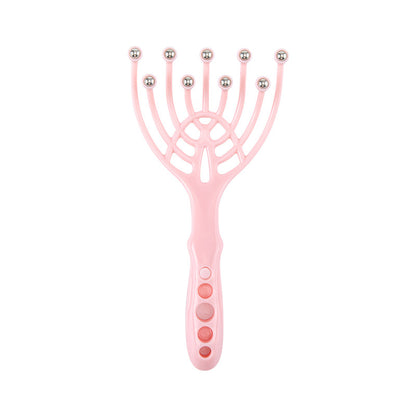 Nine-claw head massager scalp ball manual massage five-claw head therapy relaxation decompression scratching hair comb artifact - image 5
