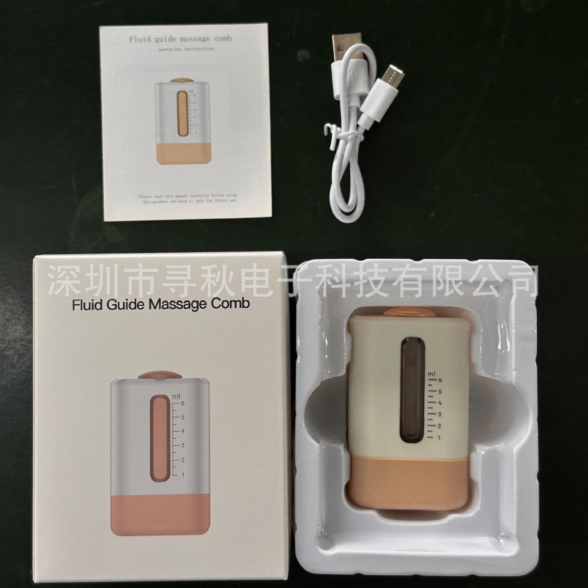 Factory's New Electric Scalp Applicator, Scalp Massage Comb, Hair Growth Comb, Red Light Ems Massage Liquid-Guiding Comb - image 3
