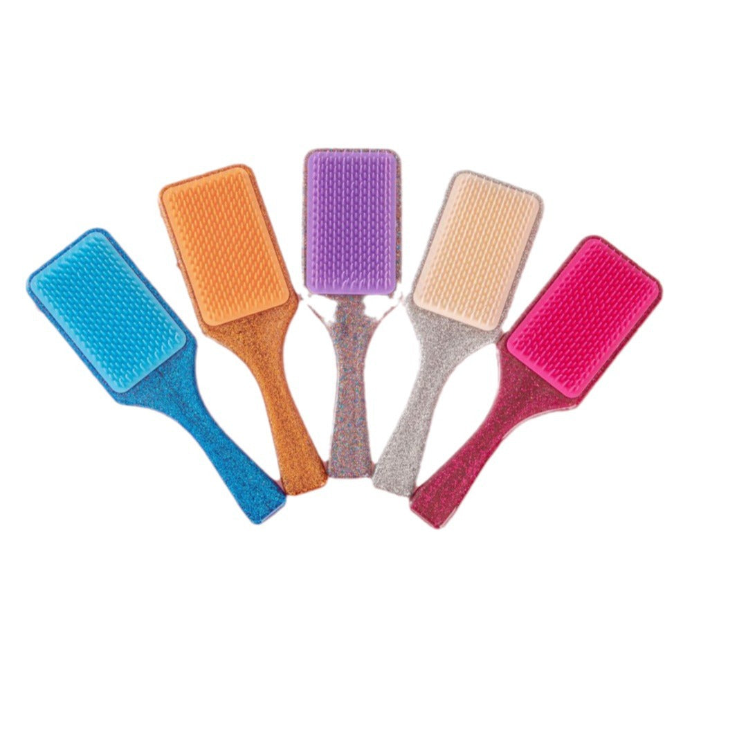 Comb Glitter Fluffy Tt Comb Women's Home Curly Hair Massage Comb Girls' Special Air Cushion Comb Smoothing Comb Anti-Knot Hair Care - image 5