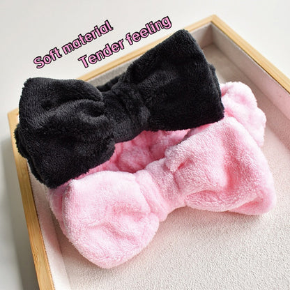 Matte Frosted Large Hair Clip with Bow, Soft Hair Tie, High Elasticity Hair Band, 16-Piece Set, Washable Band - image 3