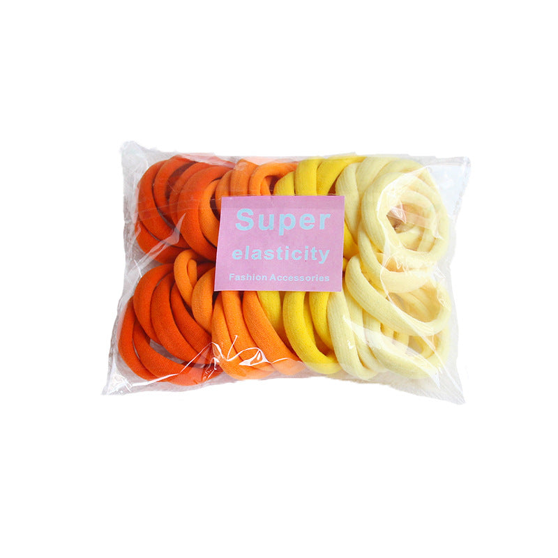 New thick thick towel ring high quality color seamless high elastic hair ring hair rope women 40 - image 5