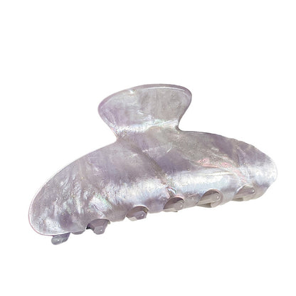 New Cross-border Acrylic Grab Clip Women's Korean-style All-match Fashion Hair Grab Jelly Color High-grade Hair Shark Clip Large - image 5