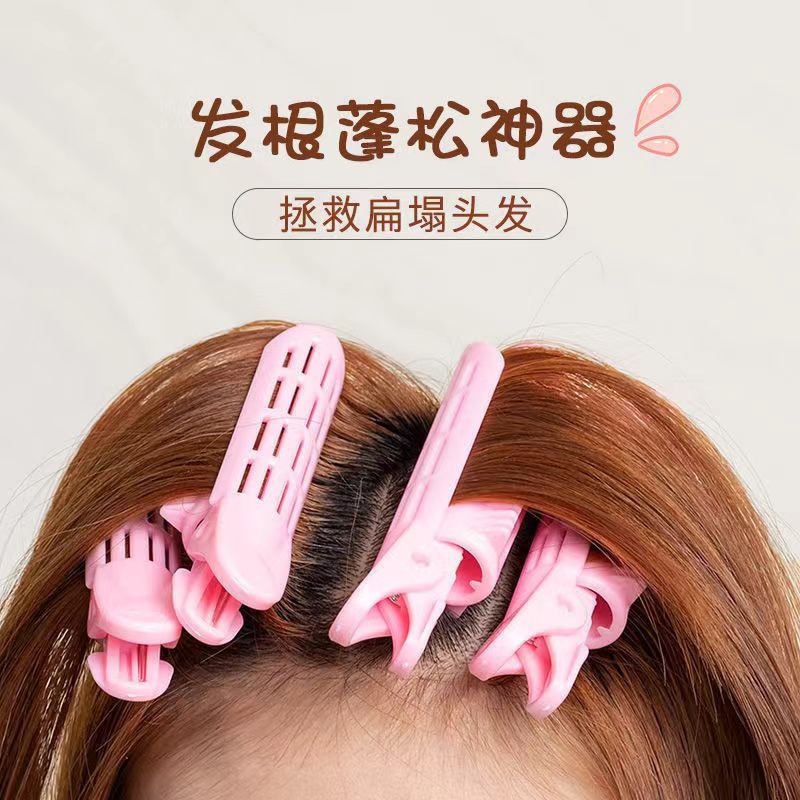 Hair Root Fluffy Artifact Head Curling Barrel Lazy Hair Fluffy Clip Korean Style Hair Curling Bangs Styling Clip - image 3