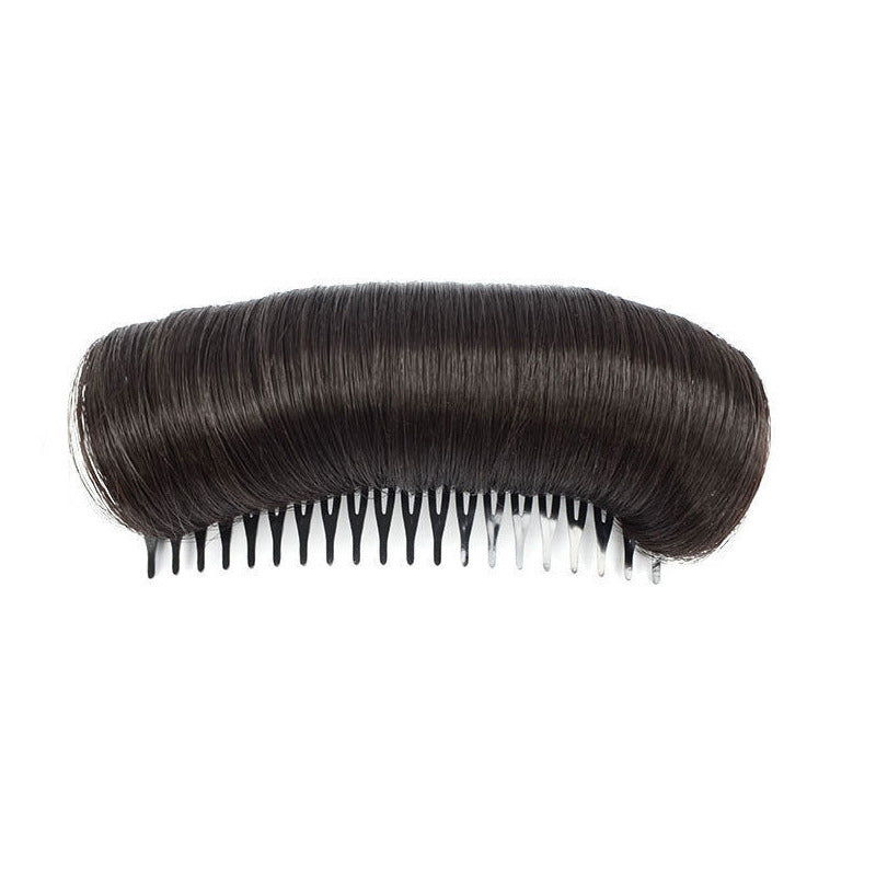 Japanese and Korean Princess Head Fluffy Height-increasing Pad Height-increasing Hair Curler Hair Headwear Female Lazy Head Pad Hairpin Pad Hair Root Hair Comb - image 5