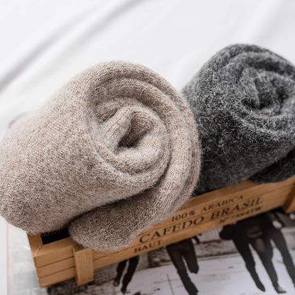 Super thick winter socks wool socks men and women thick wool socks padded men's socks women's socks warm socks a generation of hair - image 2