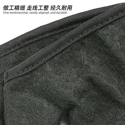 Three-Finger Hair Insulation Gloves Double-Sided Sandwich Thick Hair Salon Straightening Hair Curling Rod Self-Use Gloves - image 3