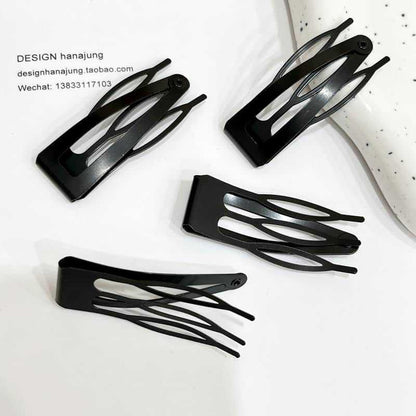 Cross-border metal snap hair clip bb clip hair accessories headdress dish hair tool broken hair bangs edge clip headdress wholesale - image 2
