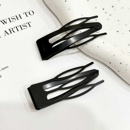 Cross-border metal snap hair clip bb clip hair accessories headdress dish hair tool broken hair bangs edge clip headdress wholesale - image 3