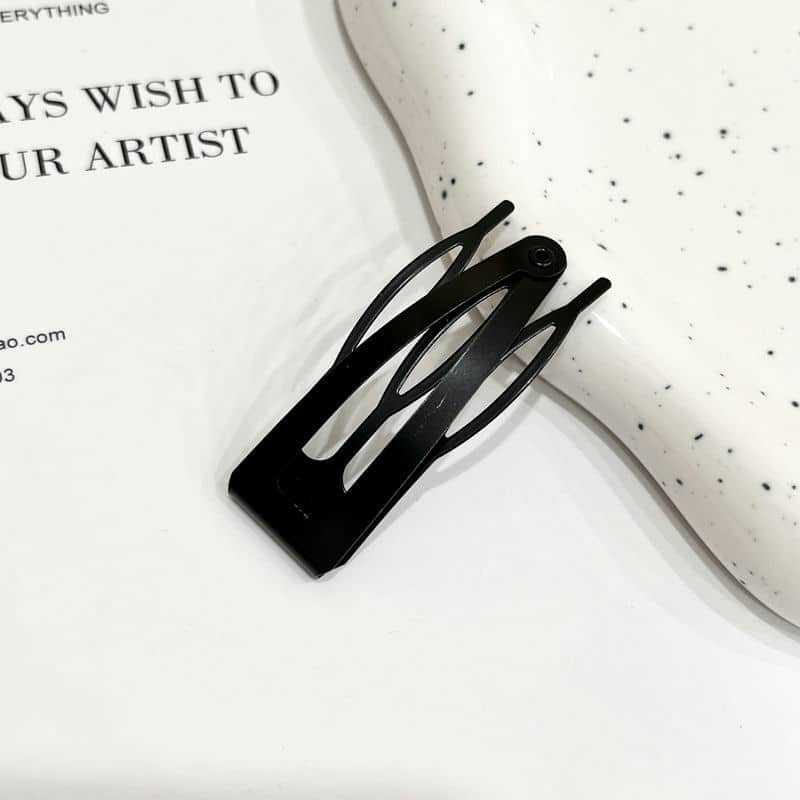 Cross-border metal snap hair clip bb clip hair accessories headdress dish hair tool broken hair bangs edge clip headdress wholesale - image 4