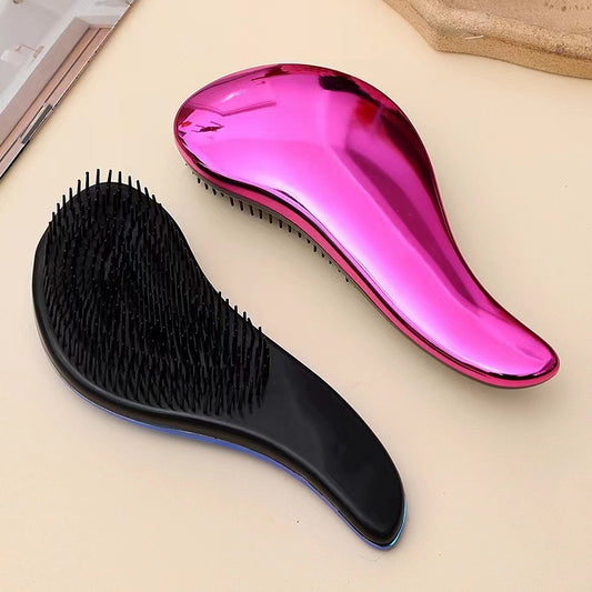 Princess Anti-Tangle Anti-Static Hair Comb, Internet Celebrity Style Curling Comb, Massage Comb, Plastic Comb, Imperial Comb - image 1