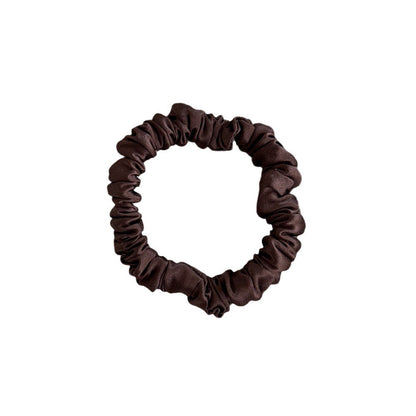 Silk Fabric Hair Ties That Do Not Damage Hair, High-End, High-Elasticity, Traceless, Simple Bun Hair Ties for Women - image 5