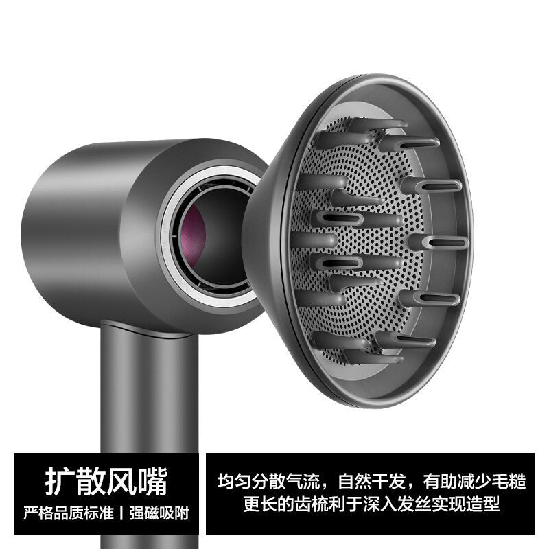 Suitable for Hair Dryer Accessories Air Nozzle Magnetic Diffusion/Shaping/Fly-Proof Soft Head Household Negative Ions - image 2
