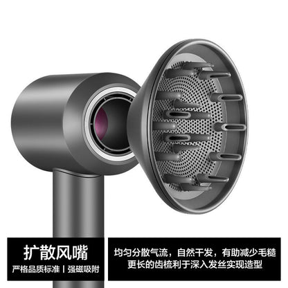 Suitable for Hair Dryer Accessories Air Nozzle Magnetic Diffusion/Shaping/Fly-Proof Soft Head Household Negative Ions - image 2