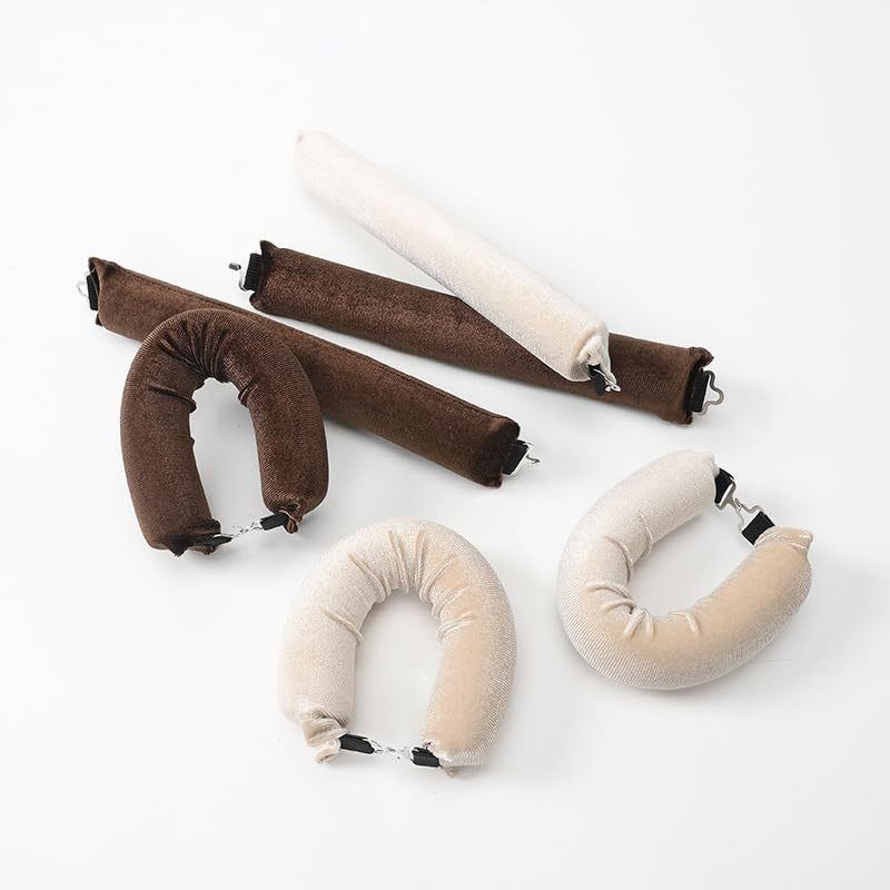 Cross-border Explosions 3 Hook Rubber Curly Hair Artifact No Heat Curling Stick Big Wave Hair Curling Tool Sleep Curly Hair - image 5