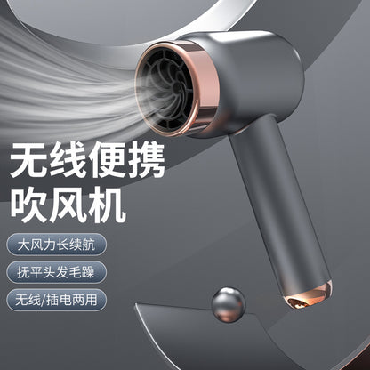 Cross-border new high-speed negative ion does not hurt the hair big wind home dormitory hair care quick-drying leafless hair dryer electric blowing - image 4