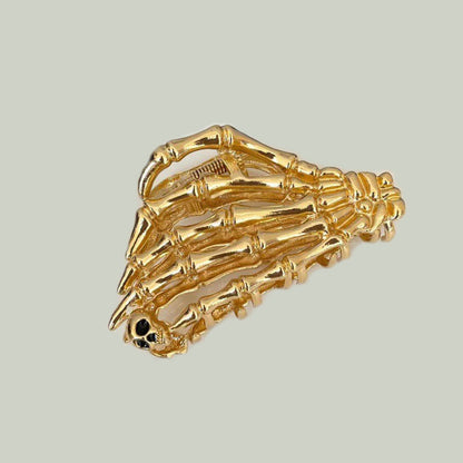 Christmas Halloween metal clip skull back shark clip new angel wings hairpin ponytail clip wings - image 3