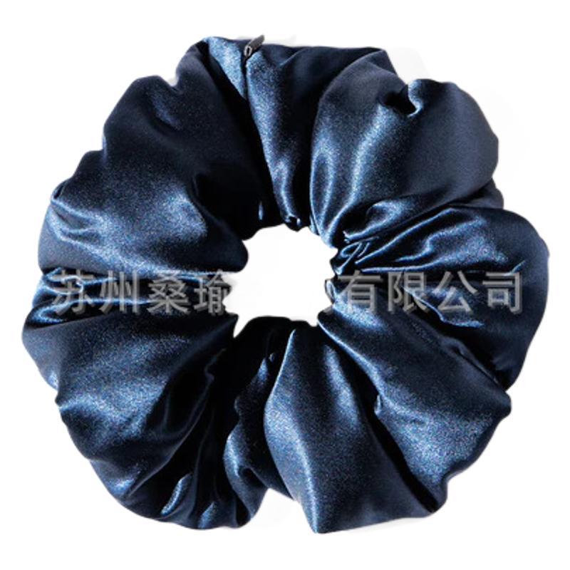 30mm Silk Pillow Hair Tie with a Width of 6.5cm, High Elasticity Hair Accessory for Women, Made of Mulberry Silk - image 5