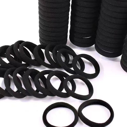 Korean style hair rope simple hair rope durable seamless towel ring bulk wholesale high elastic hair ring headdress - image 3