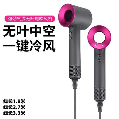 Negative Ion Hair Dryer from Huaqiangbei, a Popular Model from a Certain Brand, High-Speed Hair Dryer with Top Features, High Power, Bladeless, Quick-Drying - image 5