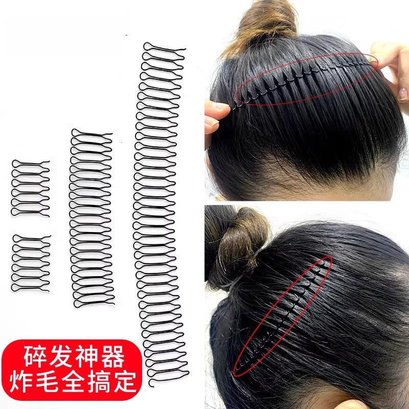 Practical Hair Clips for Women to Manage Stray Hair, Top Clips for the Back of the Head, Invisible Bangs Hair Accessories, Hair Fixing, Anti-Frizz Comb - image 4