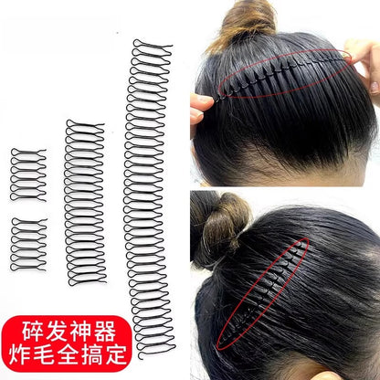 Practical Hair Clips for Women to Manage Stray Hair, Top Clips for the Back of the Head, Invisible Bangs Hair Accessories, Hair Fixing, Anti-Frizz Comb - image 4