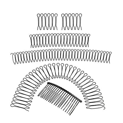 Practical Hair Clips for Women to Manage Stray Hair, Top Clips for the Back of the Head, Invisible Bangs Hair Accessories, Hair Fixing, Anti-Frizz Comb - image 5