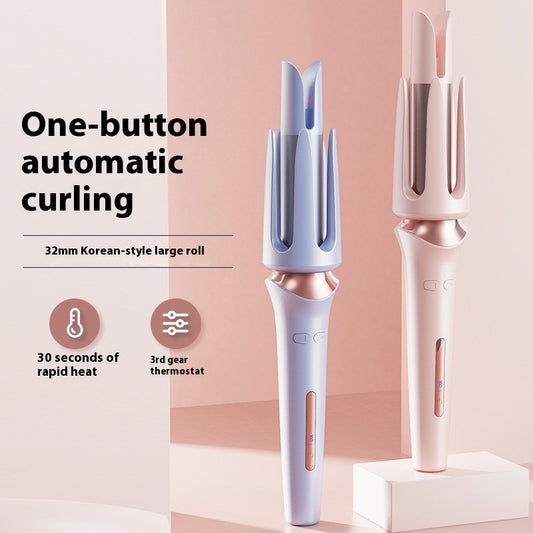 Full-automatic wireless curling iron 32mm large curling iron large wave curling iron lasting styling does not hurt the hair curling iron - image 1