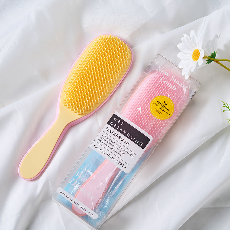 Cross-border hair massage comb female curly hair airbag comb anti-knot writing comb home air cushion comb TT comb - image 2