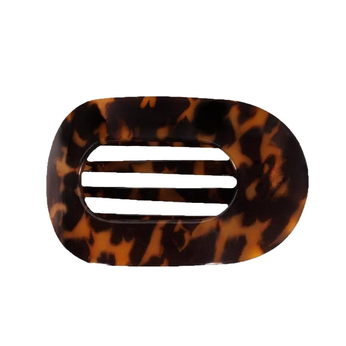 Cross-border New Flat Oval Hairpin Back Head Disc Hair Grab Clip Curved Arc Design Elegant Shark Clip Hair Accessories - image 5