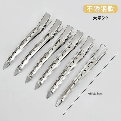 Hair Root Fluffy Artifact Liu Hai Clip Canned Duckbill Clip Positioning Clip Cosmetic Duckbill Seamless Hair Clip Headdress Hair Clip - image 3