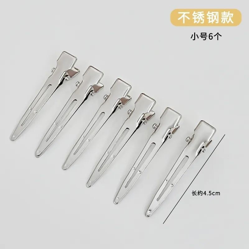 Hair Root Fluffy Artifact Liu Hai Clip Canned Duckbill Clip Positioning Clip Cosmetic Duckbill Seamless Hair Clip Headdress Hair Clip - image 4
