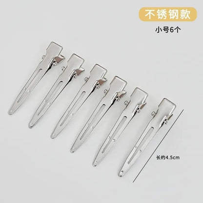 Hair Root Fluffy Artifact Liu Hai Clip Canned Duckbill Clip Positioning Clip Cosmetic Duckbill Seamless Hair Clip Headdress Hair Clip - image 4