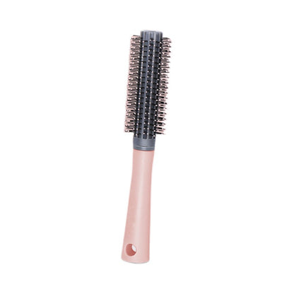 Curly Hair Comb Women's Long Hair Inner Buckle Special Household Roll Comb Fluffy Artifact Blowing Hair Straight Hair Styling Cylinder Comb - image 5