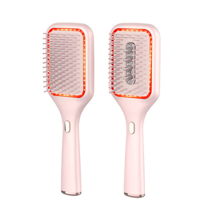 New Cross-border Electric Massage Comb Red Light Vibration Scalp Massage Portable Air Cushion Airbag Comb Scalp Medicine - image 5